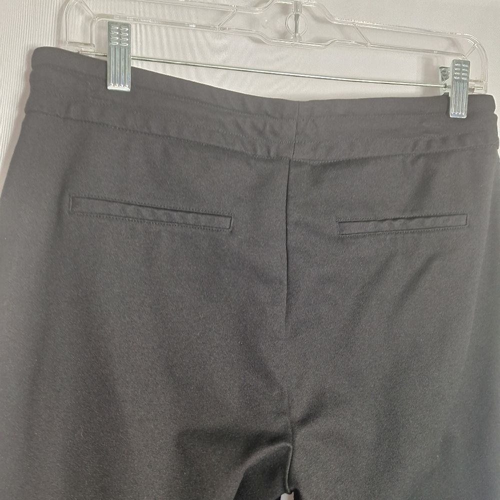 Dalia Black Pants Athleisure Lounge Pull On Medium Womens - Picture 6 of 7